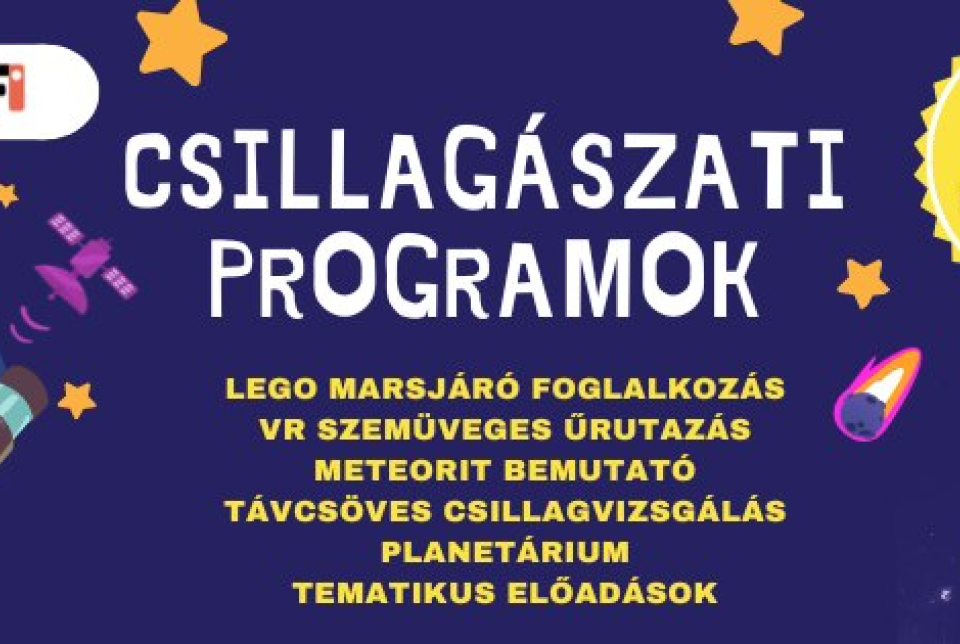 Csillagászati programok V.