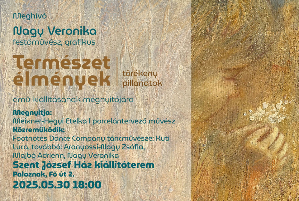 Természet élmények - kiállítás megnyitó