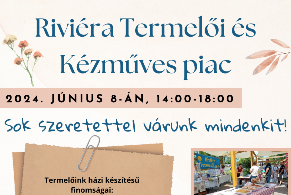 Riviéra Termelői és Kézműves piac