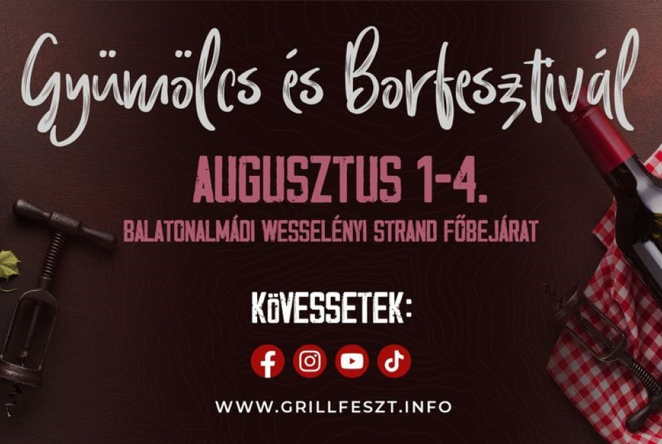 Gyümölcs és Borfeszivál - Balatonalmádi
