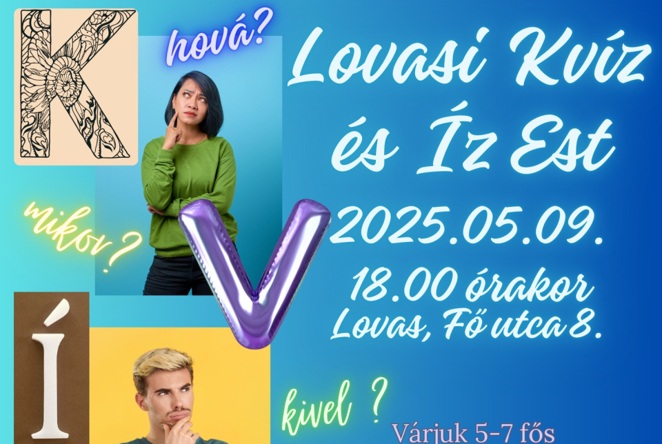 Kvíz Est Lovason!