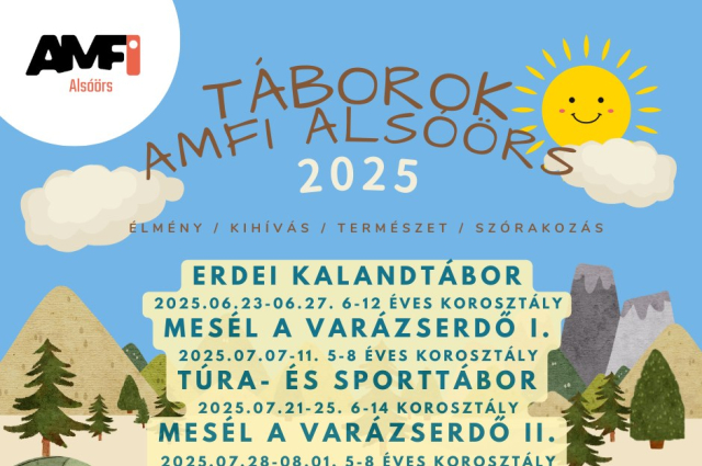 Táborok - Amfi 2025.