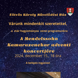 Mendelssohn Kamarazenekar Adventi koncert