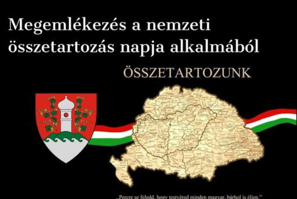 Megemlékezés a nemzeti összetartozás napja alkalmából