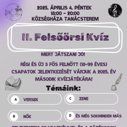 II. Felsőörsi Kvíz