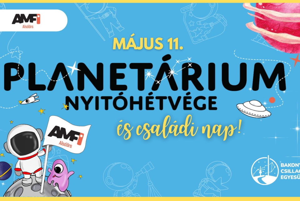 Planetáriumi nyitóhétvége és családi nap