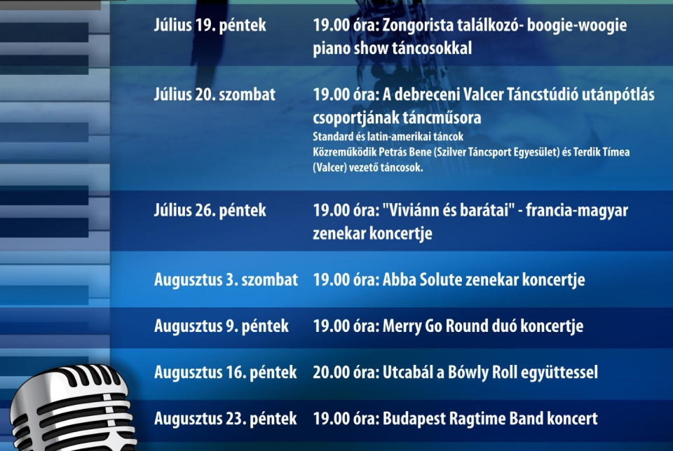 Nyáresték a Főtéren - Tihany