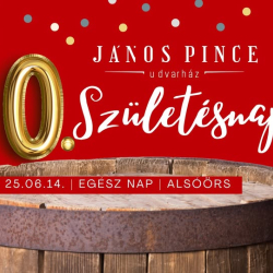 10 éves a János Pince Udvarház!