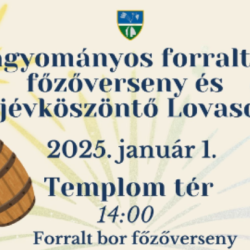 Forralt bor főzőverseny Lovason