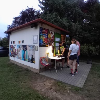 Kertmozi, Csopak