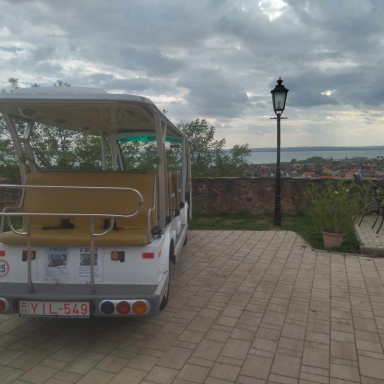 E-busz strandjárat Alsóörs