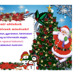 Adventi ablakok játékra hívunk mindenkit!