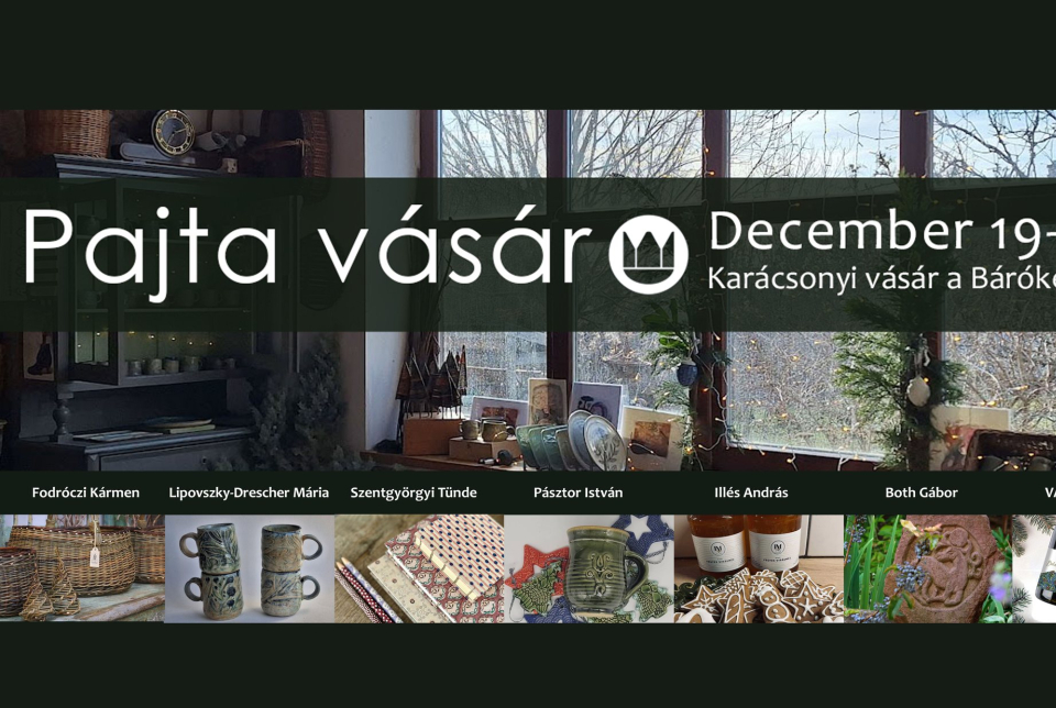 Pajta vásár a Bárókertben