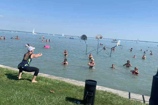 Strand torna - Holdorf Szilviával
