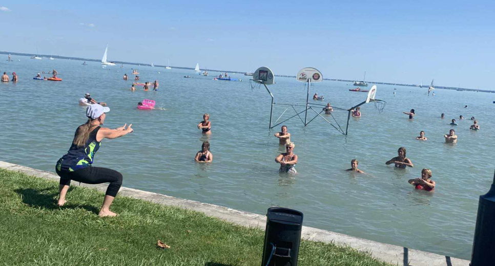 Strand torna - Holdorf Szilviával