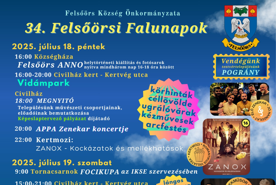 34. Felsőörsi Falunapok