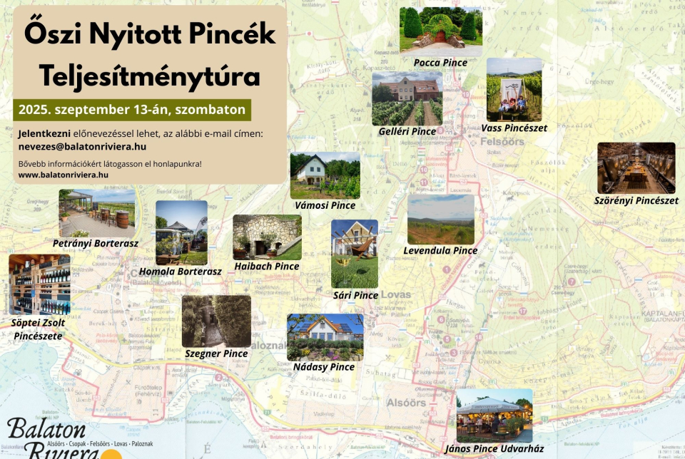Őszi Nyitott Pincék Teljesítménytúra