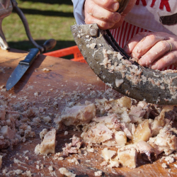 Disznóvágás Nemesvámoson