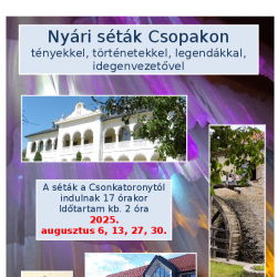 Nyári séták Csopakon