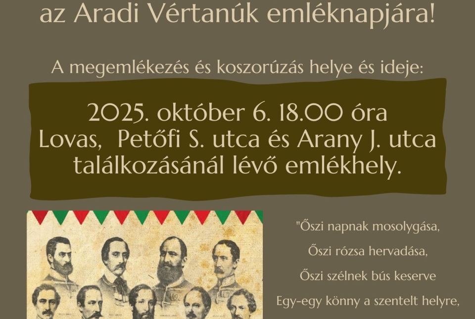 Emléknap Lovason