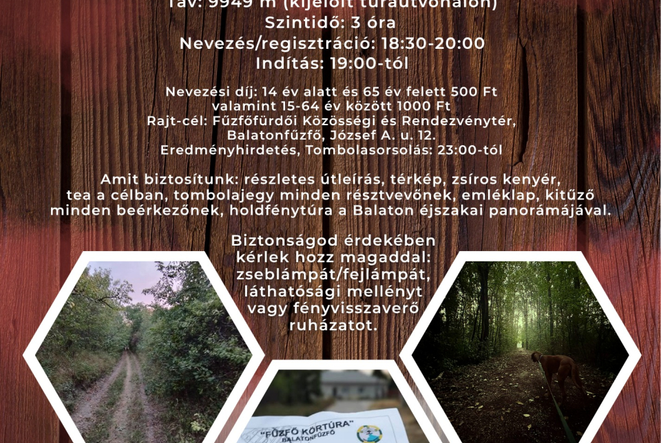 14. Fűzfő Éjszakai körtúra