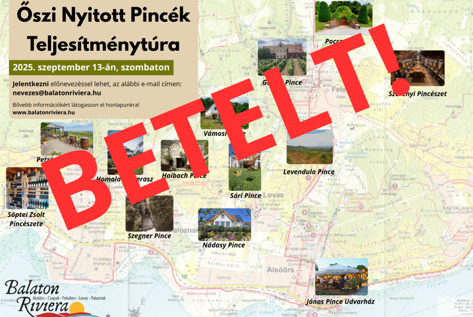 Őszi Nyitott Pincék Teljesítménytúra