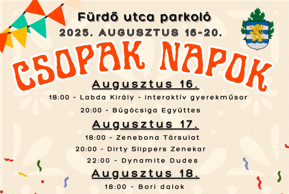 Csopak Napok 2025