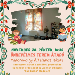 Ünnepélyes terem átadó