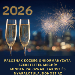 Hagyományos paloznaki újévi pohárköszöntő