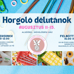 Nyári horgoló foglalkozások