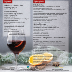 XXII. Óévbúcsúztató Napok Lovason és forraltbor főzőverseny