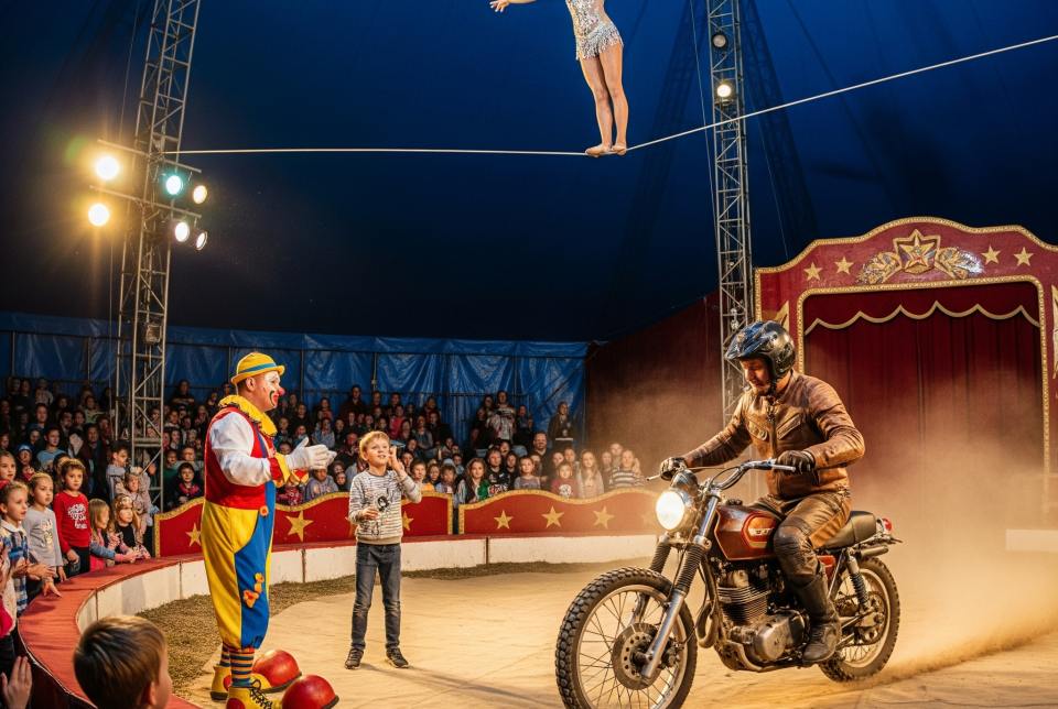 Zirkus in Alsóörs