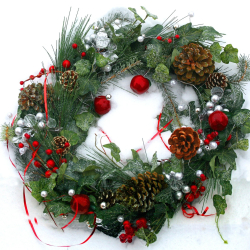 Adventi koszorúkészítő