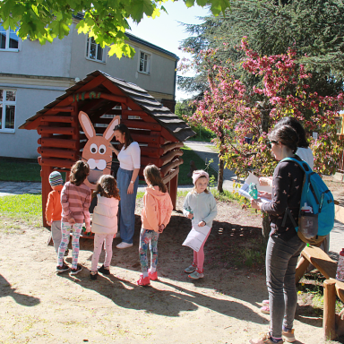 Nyuszi túra, nyuszi várás a Merse parkban