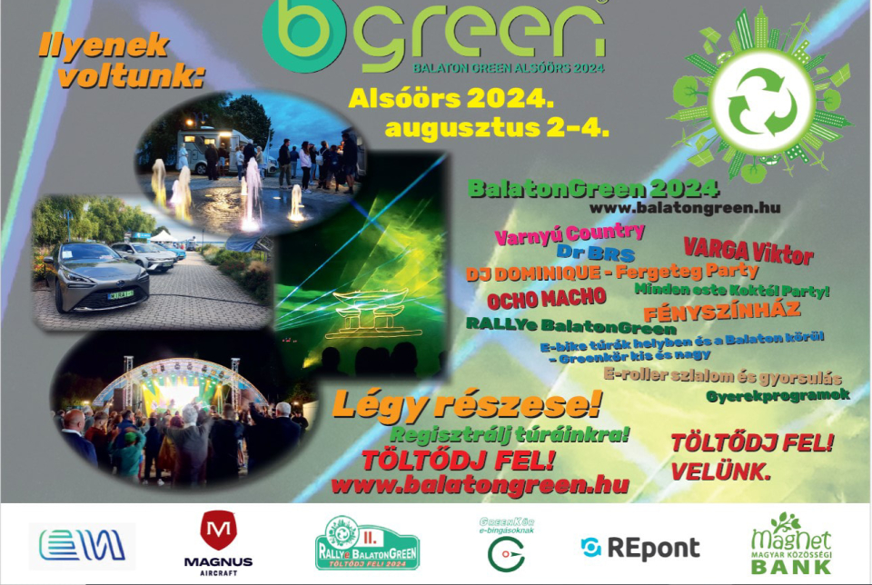 Balaton Green fesztivál a Sirály parkban
