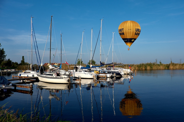 Heißluftballon am Balaton!