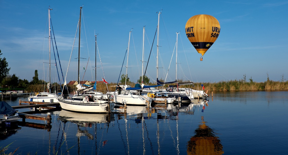 Hőlégballonnal a Balatonnál!